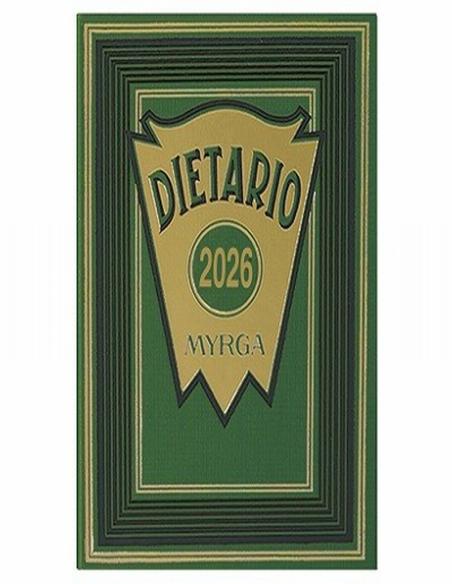 DIETARIO MYRGA 2026 OCTAVO 12,5X17,5 CMS (2115) - DIETARIO 120*170 MYRGA 1/8