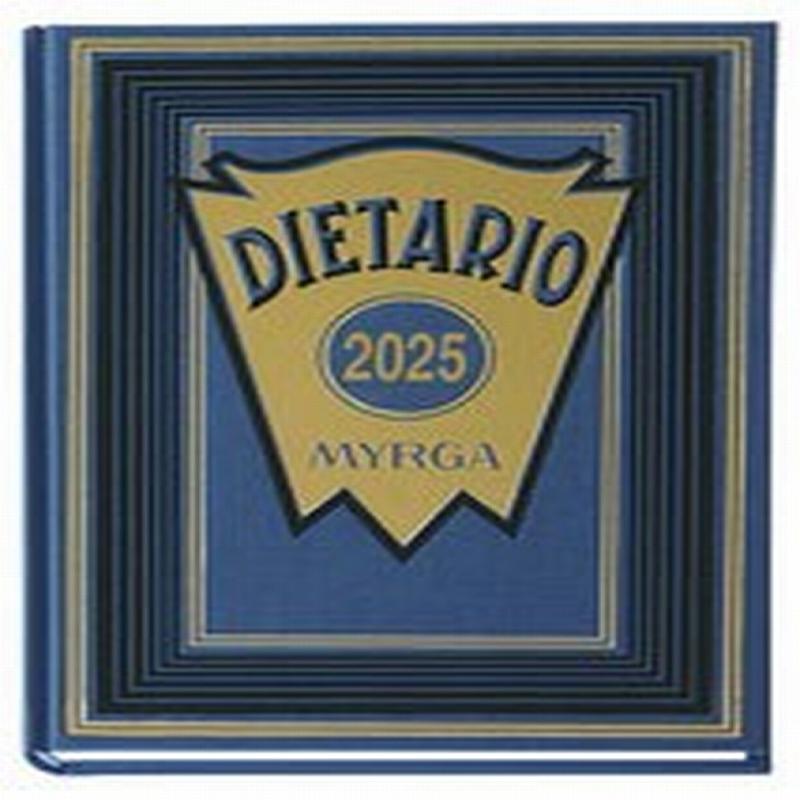 DIETARIO MYRGA 2025 CUARTO 15X21,5 CMS (2111) - DIETARIO 148*210 MYRGA 1/4