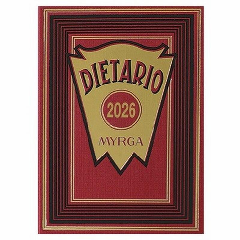 DIETARIO MYRGA 2026 CUARTO 15X21,5 CMS (2111) - DIETARIO 148*210 MYRGA 1/4