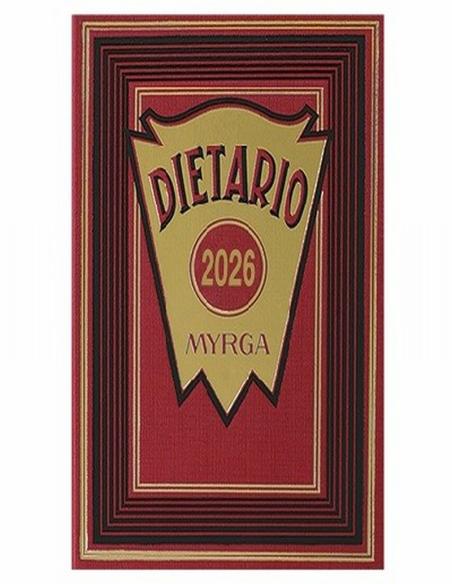 DIETARIO MYRGA 2026 CUARTO 15X21,5 CMS (2111) - DIETARIO 148*210 MYRGA 1/4