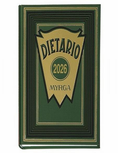 DIETARIO MYRGA 2026 CUARTO 15X21,5 CMS (2111) - DIETARIO 148*210 MYRGA 1/4