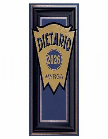 DIETARIO MYRGA 2026 2/3 15X31,5 CMS. (2101) - DIETARIO 148*310 MYRGA 2/3 ALARG