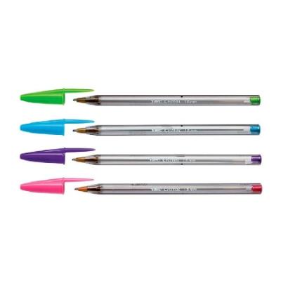 BOLIGRAFO BIC CRISTAL COLORES SURTIDOS (895793) DE BIC -... 2