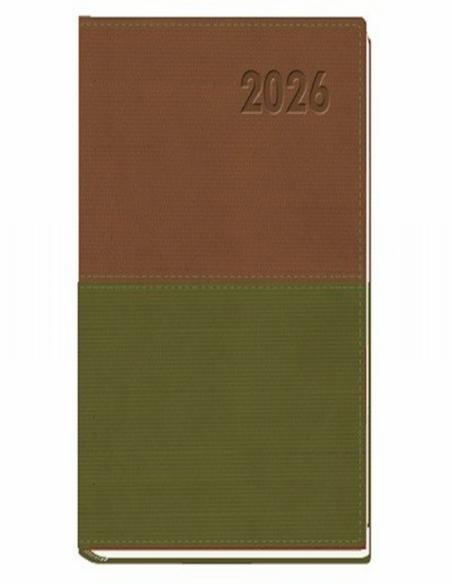 AGENDA ANUAL MYRGA 2026 ENCUADERNADA ARANJUEZ DIA PAGINA 17X24 CMS. BICOLOR (4136) - AGEND.MYRGA BICOLOR D/PG ARANJUEZ 17*24