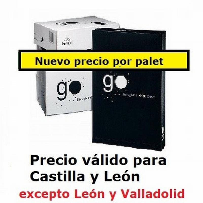 PAPEL FOTOCOPIADORA GO DIN A4 80 GRAMOS/M2 ETIQUETA ECOLABEL PREMIUM PAQUETE DE 500 HOJAS -PRECIOS VALIDOS HASTA 31 DE OCTUBRE-