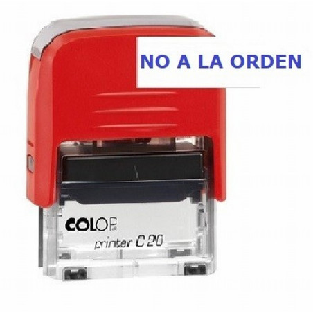 SELLO ENTINTADO COLOP PRINTER NO A LA ORDEN (156288) - FORMULARIO NO A LA ORDEN NG ENTINTADO