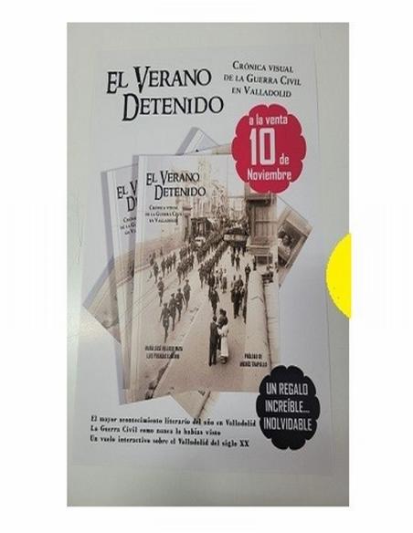 LIBRO "EL VERANO DETENIDO" DE LUIS POSADAS Y MARIA JOSE VELLOSO A LA VENTA 10 DE NOVIEMBRE - LIBRO EL VERANO DETENIDO