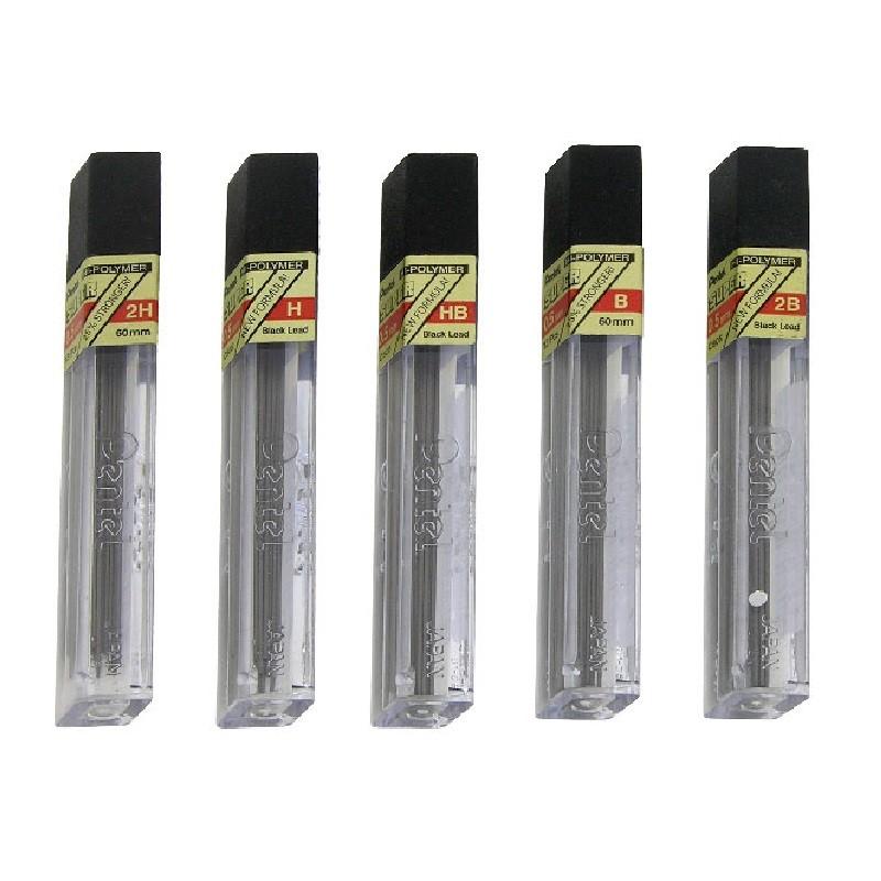 MINAS PENTEL GRAFITO 0,5 MM B HI POLYMER TUBO...