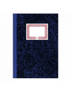 LIBRO DOHE CARTONE FOLIO 100 HOJAS RAYADO (09950) - LIB.CARTONE F.NAT.HN. RAYADO AZUL
