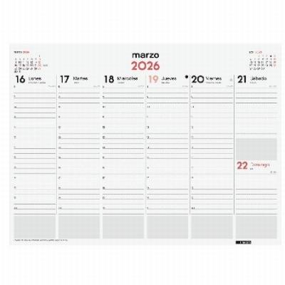 PLANIFICADOR VADE ENCOLADO SEMANA VISTA FINOCAM 2026...