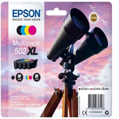CARTUCHO ORIGINAL EPSON INKJET 502 XL EXPRESSION HOME XP...