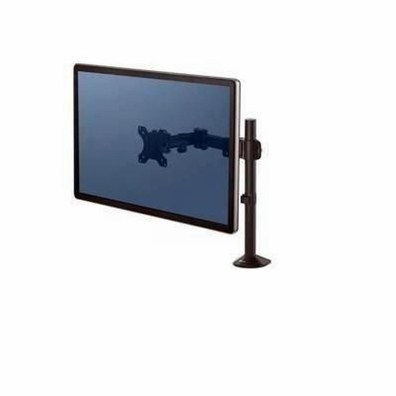 BRAZO PARA MONITOR FELLOWES REFLEX AJUSTABLE EN ALTURA HASTA 45 CM NORMATIVA VESA HASTA 8 KG (8502501)