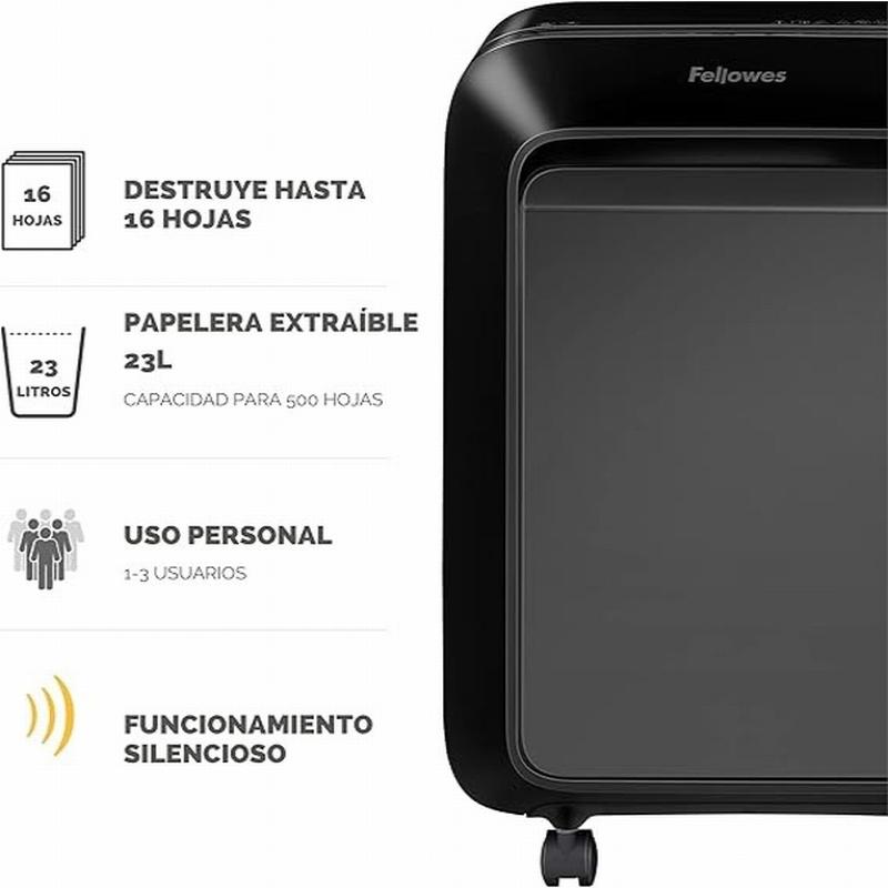 DESTRUCTORA DE DOCUMENTOS FELLOWES LX210...