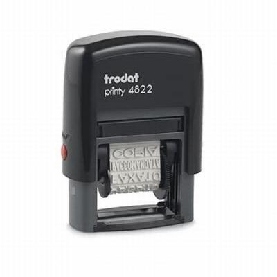 FORMULARIO TRODAT 12 TEXTOS ENTINTAJE AUTOMATICO 4 MM...