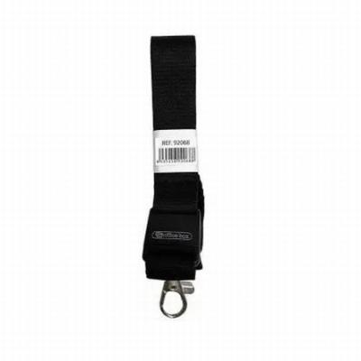 CINTA PLANA OFFICE BOX PARA LANYARD MOSQUETON METALICO...
