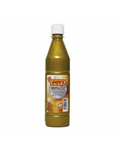 TEMPERA LIQUIDA JOVI ESCOLAR 500 ML ORO METALICO (50638) - TEMPERA LIQUIDA 500CC JOVI ORO