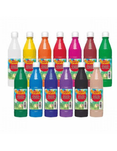 TEMPERA LIQUIDA JOVI ESCOLAR 500 ML PLATA METALICO (50637) - TEMPERA LIQUIDA 500CC JOVI PLATA 2