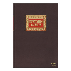 LIBRO DOHE INVENTARIO/BALANCES FOLIO NATURAL 100 HOJAS (09915) - LIB.CONTA.F.NAT.INVENT/BLNCE.DOHE