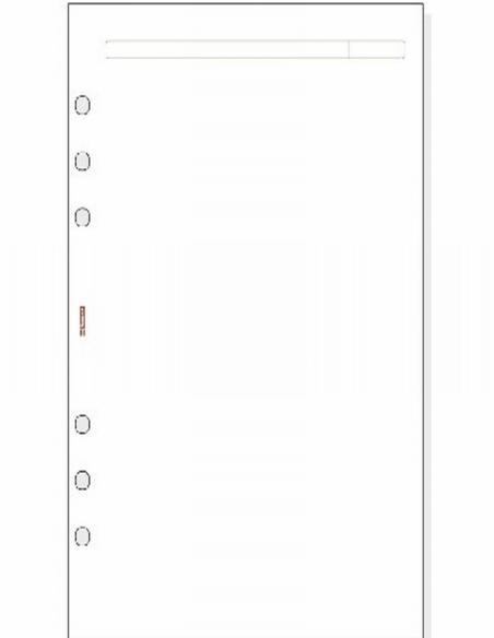 RECAMBIO AGENDA FINOCAM HOJAS BLANCAS OPEN 1000 R1042 (1984293) - RECAMB.AG.HOJAS BL.155*215 R1042