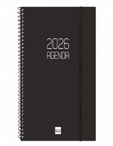 AGENDA ANUAL FINOCAM 2027 ESPIRAL OPAQUE E40 DIA PAGINA 210x297 MM. (742921027) (742926027) - AGEND.ESPIRAL A4 E40 D/PG FINOCAM