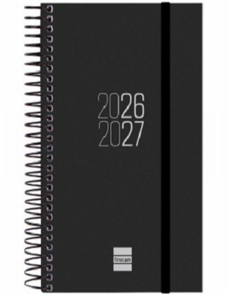 AGENDA ESCOLAR 26-27 FINOCAM ESPIR POLIPROPILENO E3 (8x13 CMS) SEMANA VISTA CURSO 2026-2027 (632001527) (632003027) (632002027)