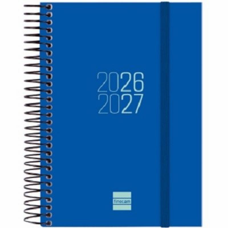 AGENDA ESCOLAR 26-27 FINOCAM ESPIR POLIPROPILENO E8 (12x17 CMS) DIA PAGINA CURSO 2026-2027 (633361527) (633363027)