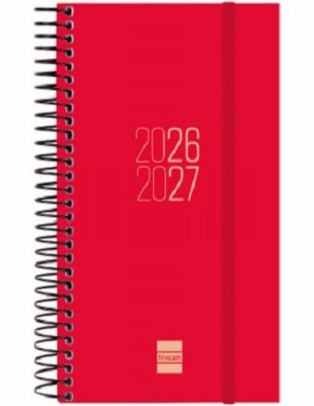 AGENDA ESCOLAR 26-27 FINOCAM ESPIR POLIPROPILENO E8 (12x17 CMS) DIA PAGINA CURSO 2026-2027 (633361527) (633363027)