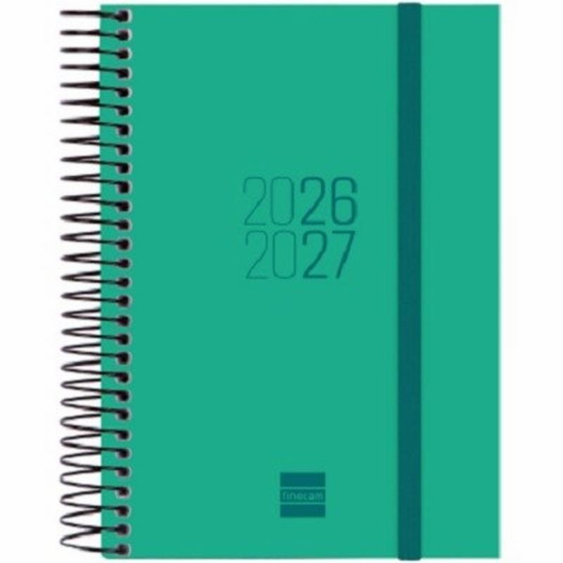 AGENDA ESCOLAR 26-27 FINOCAM ESPIR POLIPROPILENO E8 (12x17 CMS) DIA PAGINA CURSO 2026-2027 (633361527) (633363027)