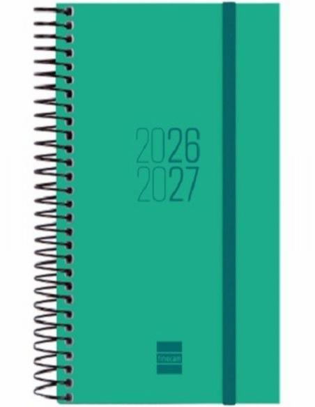 AGENDA ESCOLAR 26-27 FINOCAM ESPIR POLIPROPILENO E8 (12x17 CMS) DIA PAGINA CURSO 2026-2027 (633361527) (633363027)