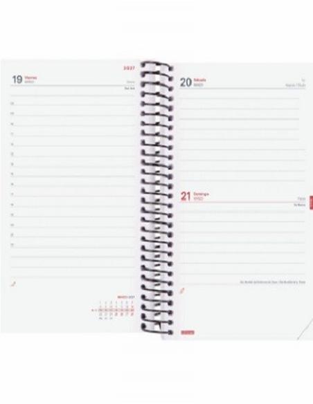 AGENDA ESCOLAR 26-27 FINOCAM ESPIR POLIPROPILENO E8 (12x17 CMS) DIA PAGINA CURSO 2026-2027 (633361527) (633363027)