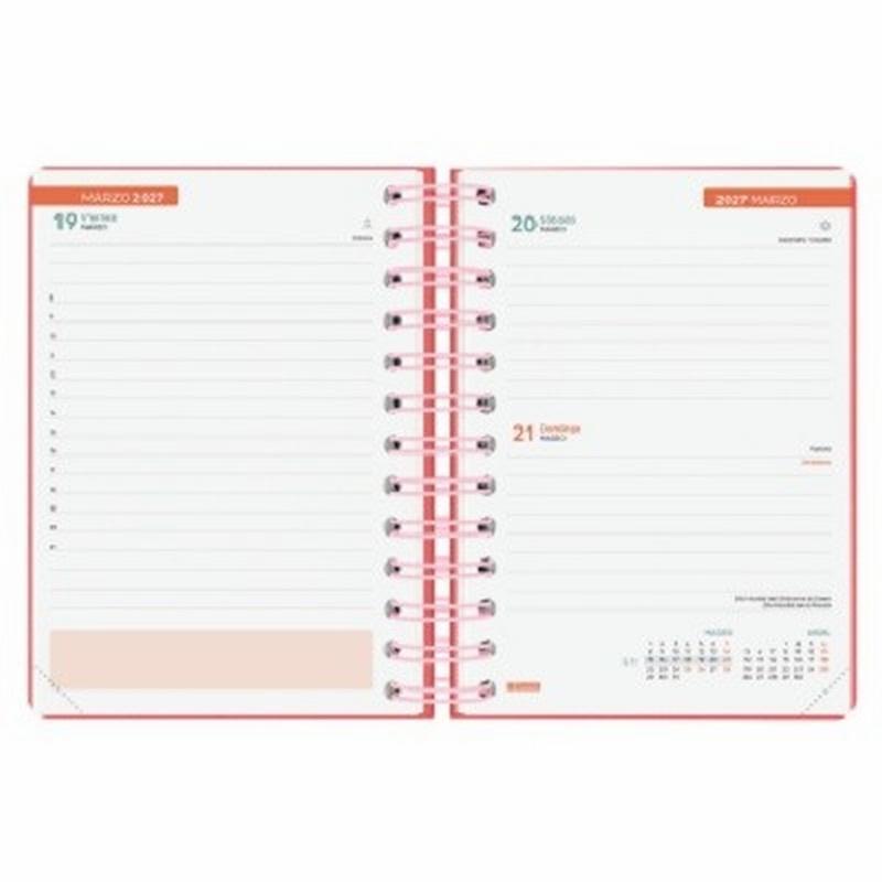 AGENDA ESCOLAR 26-27 FINOCAM COSMO CARTON 1/8 (15x18 CMS) DIA PAGINA CURSO 2026-2027 (537030527) (537030627) (537030827)