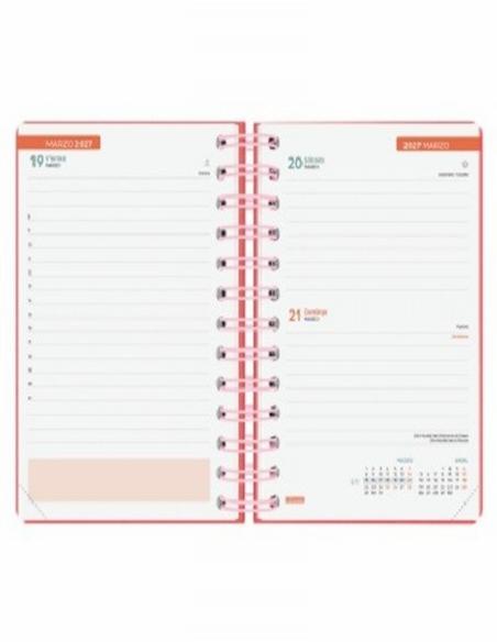 AGENDA ESCOLAR 26-27 FINOCAM COSMO CARTON 1/8 (15x18 CMS) DIA PAGINA CURSO 2026-2027 (537030527) (537030627) (537030827)