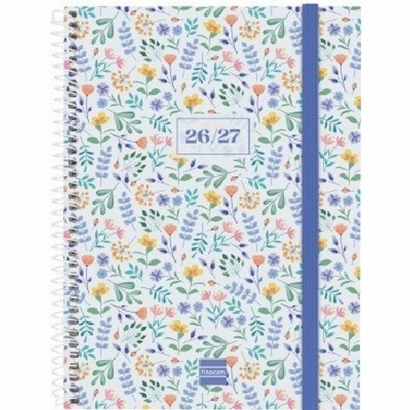 AGENDA ESCOLAR 26-27 FINOCAM SECUNDARIA POLIPROPILENO 1/8 (12x17 CMS) SEMANA VISTA CURSO 2026-2027 (634224027) (634225127)