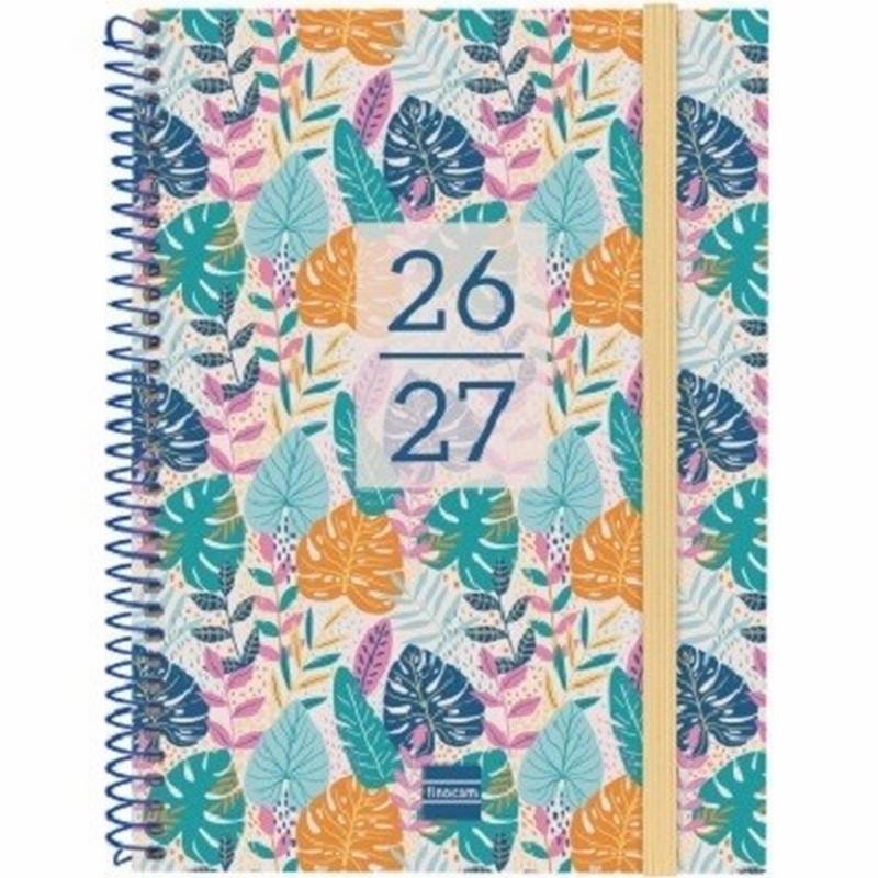 AGENDA ESCOLAR 26-27 FINOCAM SECUNDARIA POLIPROPILENO 1/8 (12x17 CMS) SEMANA VISTA CURSO 2026-2027 (634224027) (634225127)