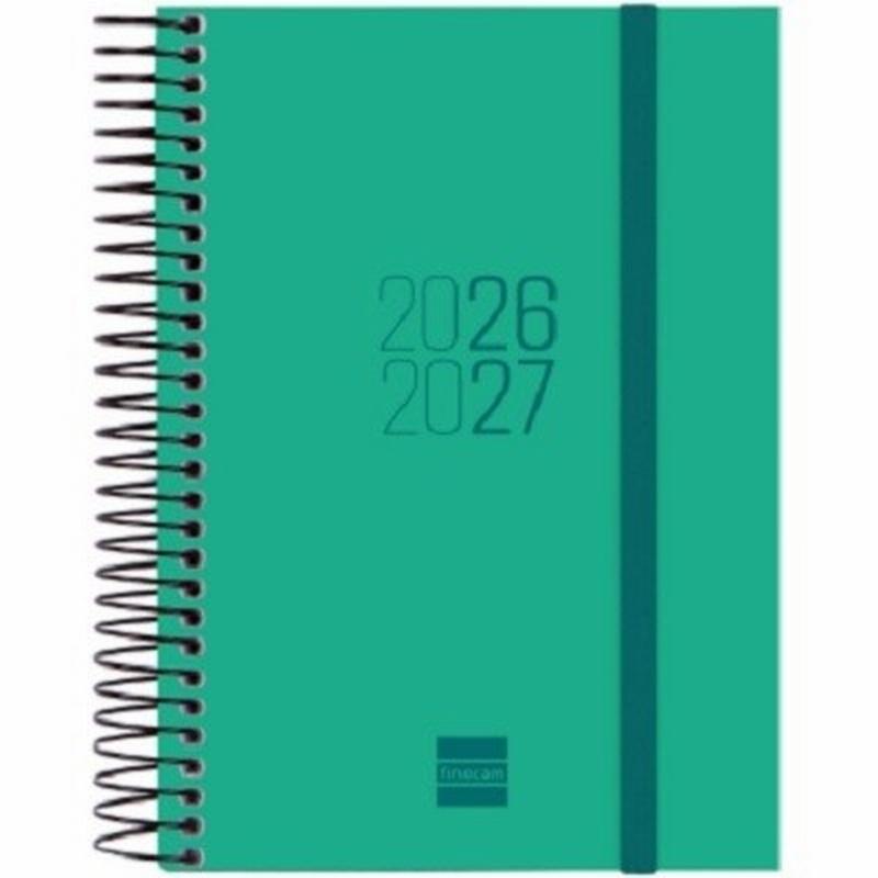 AGENDA ESCOLAR 26-27 FINOCAM ESPIR POLIPROPILENO E8 (12x17 CMS) SEMANA VISTA CURSO 2026-2027 (633481527) (633486027)