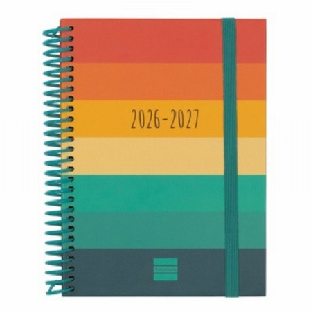 AGENDA ESCOLAR 26-27 FINOCAM DIVA CARTON 1/8 (12x17 CMS) SEMANA VISTA CURSO 2026-2027 (536100727) - AGEND.ESP.ESC.1/8 SVH 12*17