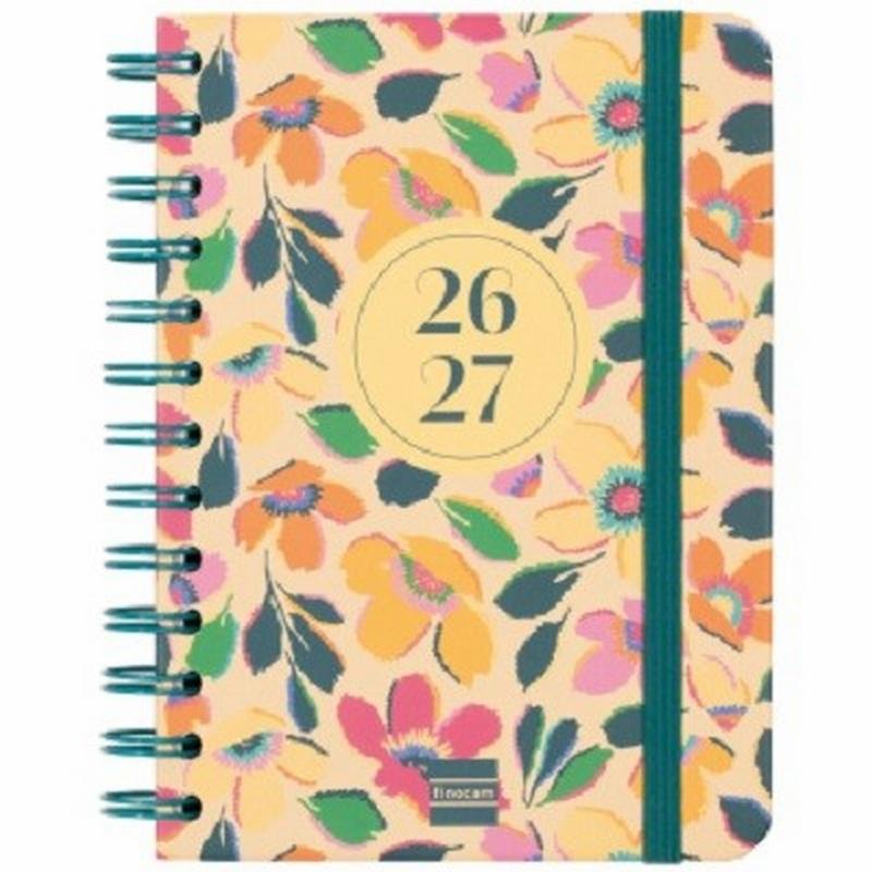 AGENDA ESCOLAR 26-27 FINOCAM COSMO CARTON 1/8 (14x18 CMS) SEMANA VISTA CURSO 2026-2027 (537010527) (537010627) (537010827)