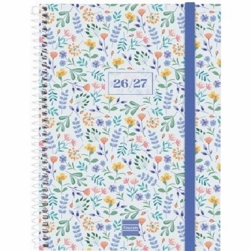 AGENDA ESCOLAR 26-27 FINOCAM SECUNDARIA POLIPROPILENO 1/4 (15x21 CMS) DIA PAGINA CURSO 2026-2027  (634244027) (634244927)
