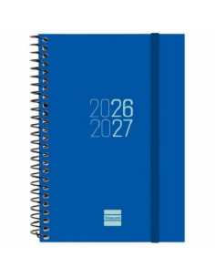 AGENDA ESCOLAR 26-27 FINOCAM ESPIR POLIPROPILENO E10 (15x21 CMS) DIA PAGINA CURSO 2026-2027 (633122027) (633126027)
