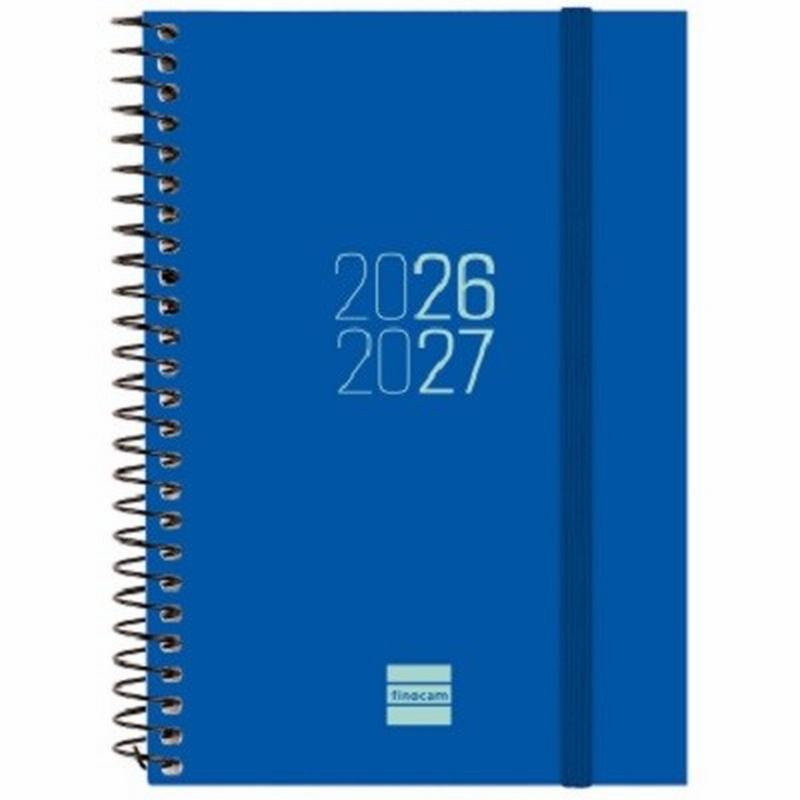 AGENDA ESCOLAR 26-27 FINOCAM ESPIR POLIPROPILENO E10 (15x21 CMS) DIA PAGINA CURSO 2026-2027 (633122027) (633126027)