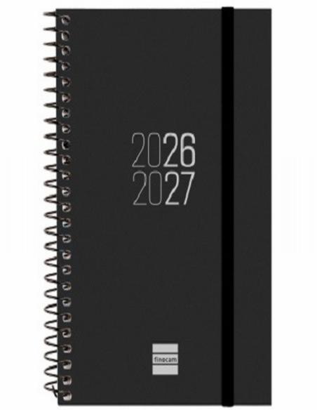 AGENDA ESCOLAR 26-27 FINOCAM ESPIR POLIPROPILENO E10 (15x21 CMS) DIA PAGINA CURSO 2026-2027 (633122027) (633126027)