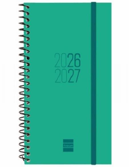 AGENDA ESCOLAR 26-27 FINOCAM ESPIR POLIPROPILENO E10 (15x21 CMS) DIA PAGINA CURSO 2026-2027 (633122027) (633126027)