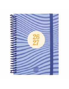 AGENDA ESCOLAR 26-27 FINOCAM DIVA CARTON 1/4 (15x21 CMS) DIA PAGINA CURSO 2026-2027 (536160427) (536160527) (536160727)