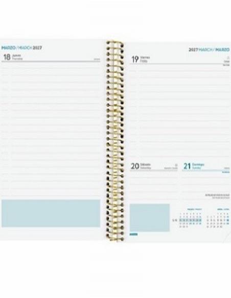 AGENDA ESCOLAR 26-27 FINOCAM DIVA CARTON 1/4 (15x21 CMS) DIA PAGINA CURSO 2026-2027 (536160427) (536160527) (536160727)
