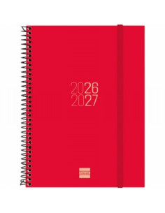 AGENDA ESCOLAR 26-27 FINOCAM ESPIR POLIPROPILENO E10 (15x21 CMS) SEMANA VISTA CURSO 2026-2027 (633481527)