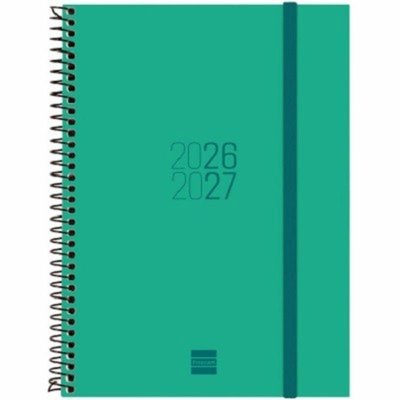 AGENDA ESCOLAR 26-27 FINOCAM ESPIR POLIPROPILENO E10 (15x21 CMS) SEMANA VISTA CURSO 2026-2027 (633481527)