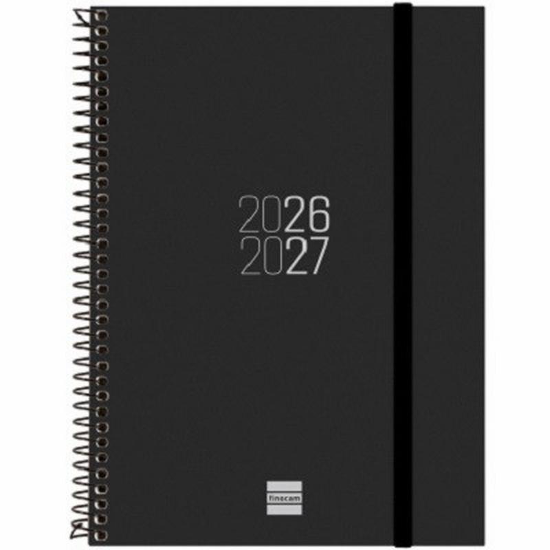 AGENDA ESCOLAR 26-27 FINOCAM ESPIR POLIPROPILENO E10 (15x21 CMS) SEMANA VISTA CURSO 2026-2027 (633481527)
