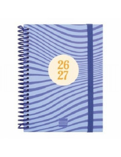 AGENDA ESCOLAR 26-27 FINOCAM DIVA CARTON 1/4 (15x21 CMS) SEMANA VISTA CURSO 2026-2027 (536140427) (645060527) (536140627) 2