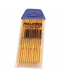 RECAMBIO BOLIGRAFO FELLOWES CON PEANA NEGRO (0910301) - RECAMB.BOLI.CORDON AZ.FELLOWES