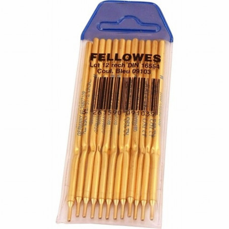 RECAMBIO BOLIGRAFO FELLOWES CON PEANA NEGRO (0910301) - RECAMB.BOLI.CORDON AZ.FELLOWES